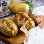 Ilman uunia: Valmista herkulliset täytetyt perunat – rapeita päältä ja meheviä sisältä sisältä – vain 15 minuutissa