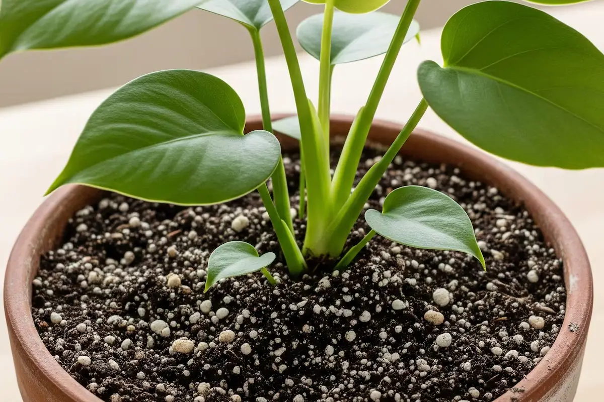 Ei pelkästään ulkonäön vuoksi: Miksi kasvien multaan lisätään hiekkaa ja mitä hyötyä siitä on?