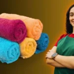 Kierrätä vanhoja kankaanpaloja tai kylpypyyhkeitä ja tee tämä upea trendikäs idea kylpyhuoneesi sisustukseen