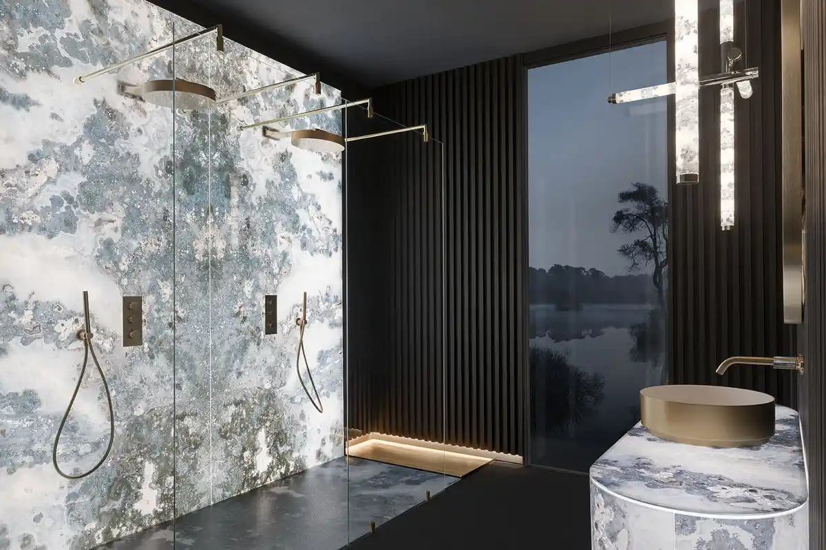 Ei ammetta eikä perinteistä suihkualustaa: Tämä on modernien kylpyhuoneiden trendivaihtoehto