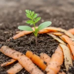 Älä heitä porkkanankuoria roskiin: Miksi ne kannattaa haudata kasvien lähelle