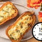 Ilman uunia: Valmista tämä täytetty kurpitsa vain 15 minuutissa