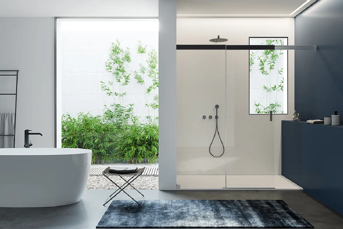 Poista suihkuseinä: Moderni trendi valloittaa kylpyhuoneet vuonna 2025