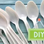 DIY kynttilänjalka: Muuta muovilusikat upeaksi sisustuselementiksi olohuoneeseen