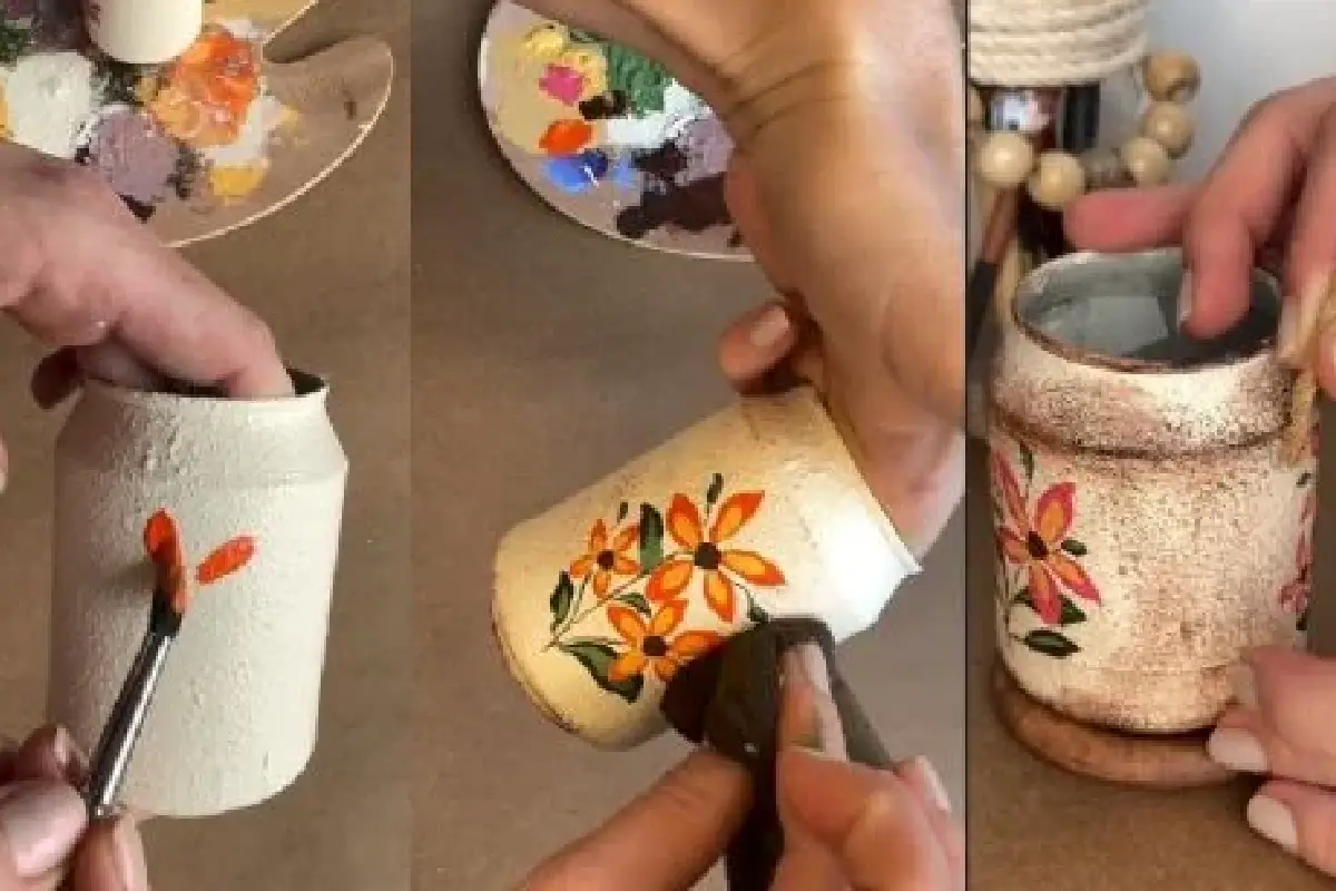 Luo upea järjestäjä tölkeistä: Työpöytäsi saa uuden ilmeen