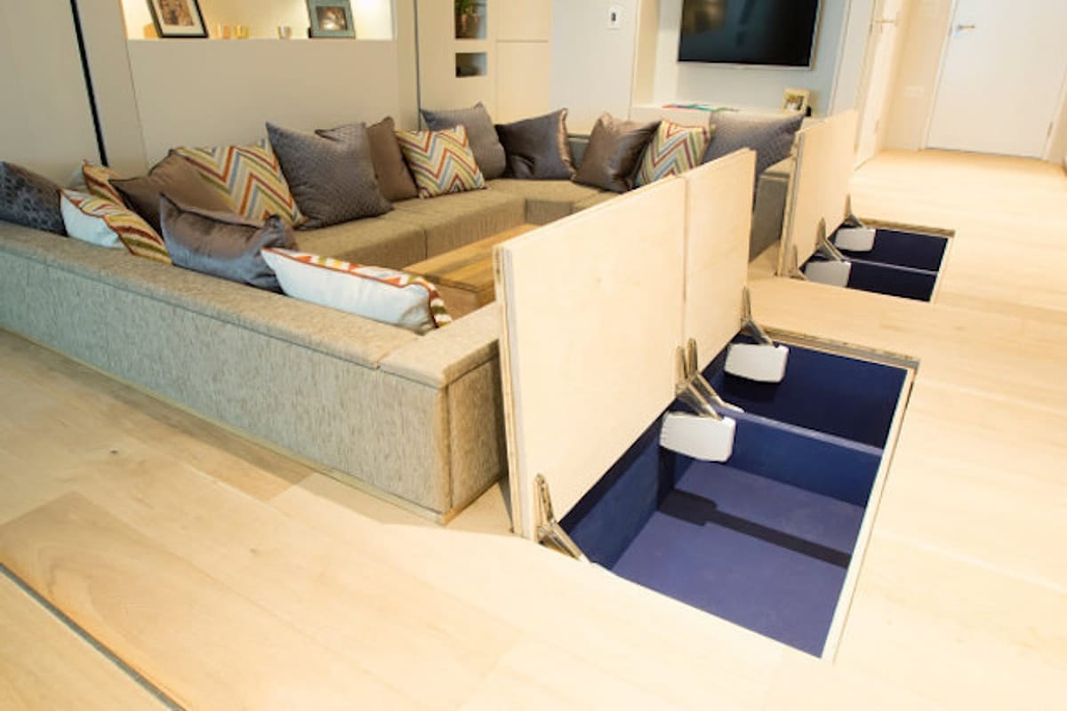 Käytännöllisiä säilytysvinkkejä olohuoneeseen