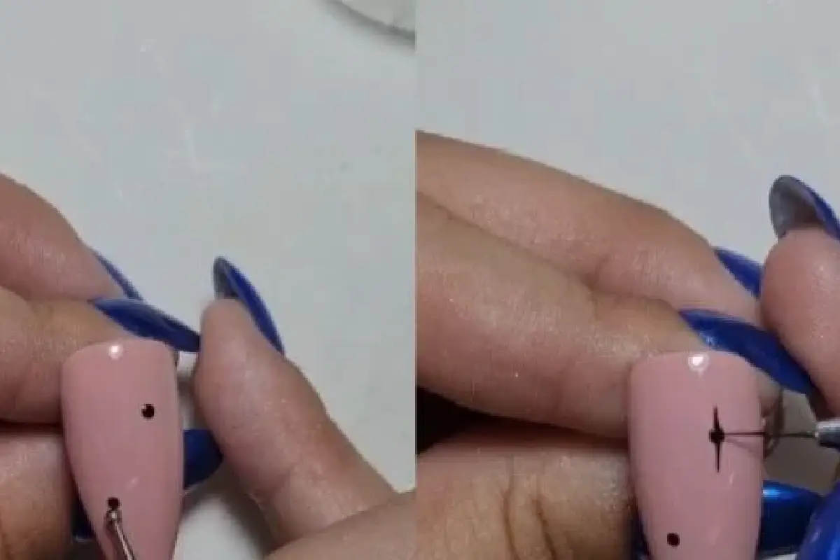 Näin teet tähtikuvioisen manikyyrin kotona