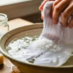 Pese valkoiset sukat suolalla – näin saat ne jälleen säihkyviksi!