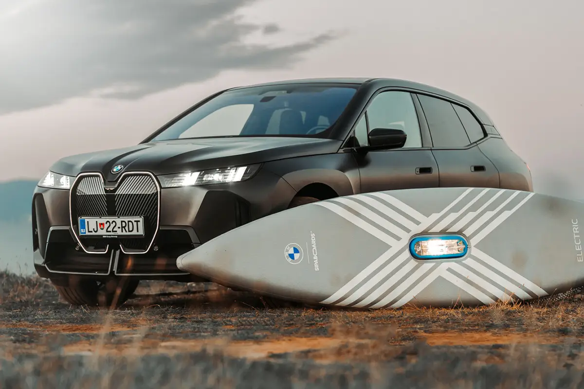 BMW x SipaBoards: Sähköinen SUP-lauta vie vesiseikkailut uudelle tasolle