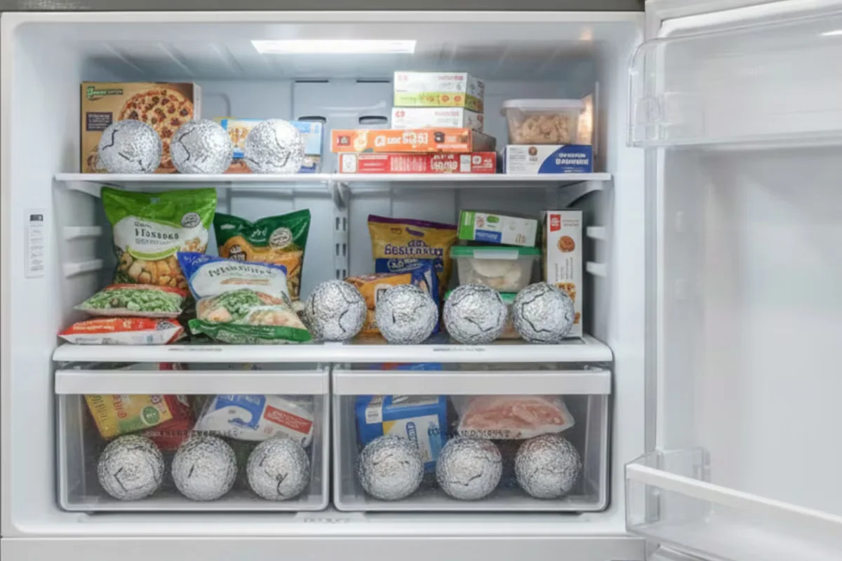 Älä enää koskaan sulata pakastinta – laita vain alumiinifolio näin ja unohda jääkerros ikuisesti