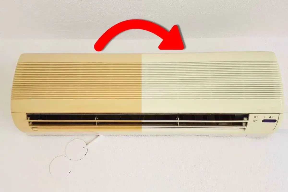 Ilmastointilaite on kellastunut ja näyttää vanhalta – näin saat sen täysin lumivalkoiseksi alle viidellä eurolla yhdessä päivässä