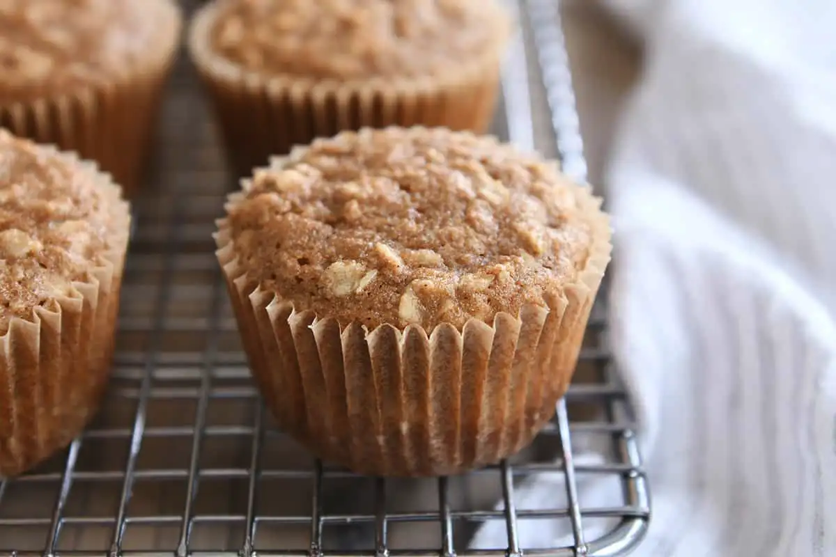Terveelliset kauramuffinssit omenan kera – pehmeät, sokerittomat, gluteenittomat ja täydellinen arjen pelastus