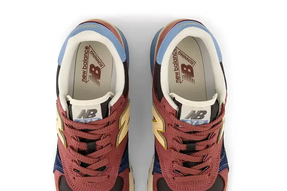 New Balance 475 Washed Burgundy – täydellinen preppy-lenkkari, joka nostaa koko vaatekaapin uudelle tasolle vuonna 2025–2026