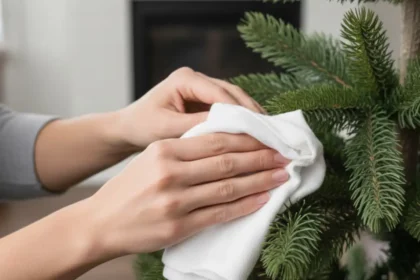 Tekokuusi kuin uusi – hellin ja täysin luonnollinen tapa puhdistaa joulukuusi etikalla niin, että se näyttää ja tuoreelta metsästä tuodulta vaikka se olisi 15 vuotta vanha