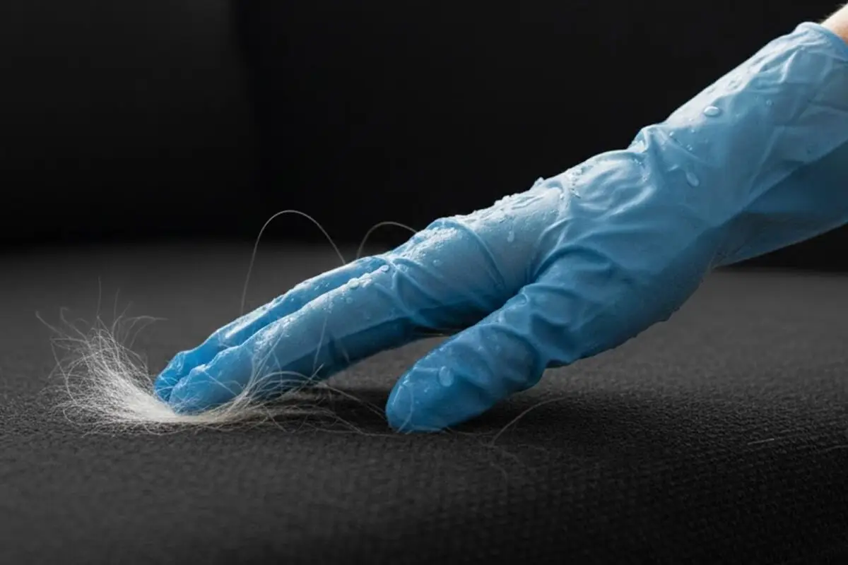 Kissankarvojen poisto on nyt naurettavan helppoa – kostutetut kumihanskat vievät karvat mennessään alle viidessä minuutissa ilman imuria, teippiä tai ärsytystä