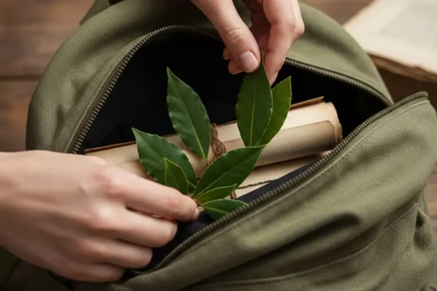 Laakerinlehdet laukussa tai repussa – näin yksinkertainen tapa voi tuoda suojaa, selkeyttä ja hyvää energiaa koko päiväksi